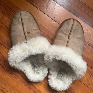 Well loved ugg slippers, scuffette